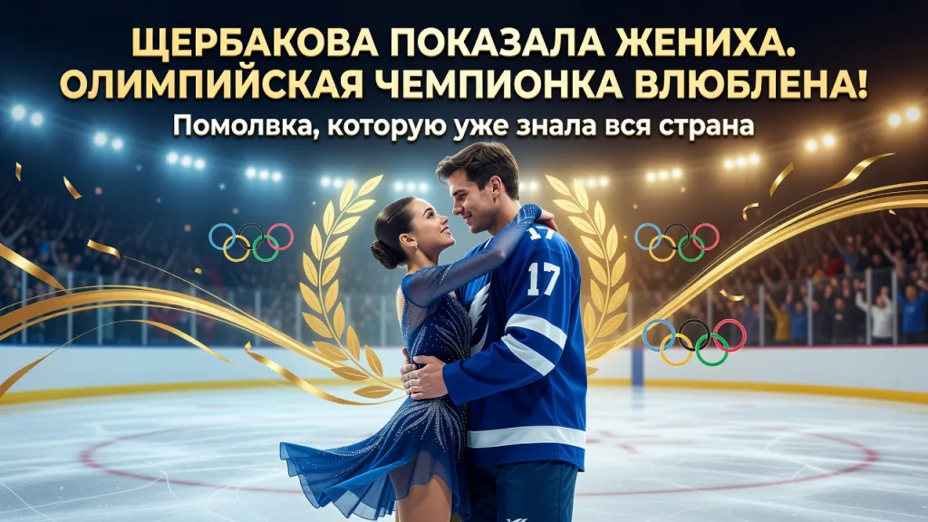 Щербакова показала жениха. Олимпийская чемпионка влюблена!